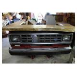 Custom 1980s Ford Ranger front converted into bar