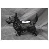 Cast iron Scottie dog doorstop