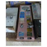Vintage .50 2- slot condom dispenser, Wet N