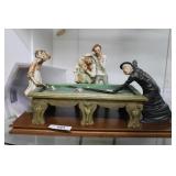 Armani "The Billiards players" figure - pool