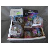 Toy Figures lot, 9 pcs., 1- frozen2 remote
