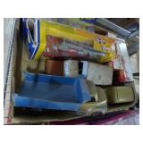 Toy Car lot, 7- pcs., circus truck, fire engine,