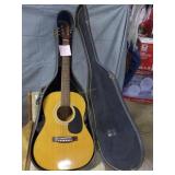 1980s Kay Acoustic Guitar40in overall, 14 in