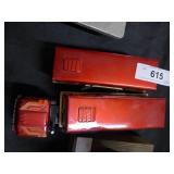 Buddy L 1989 Mack semi w/ 2- horse trailers, 1-