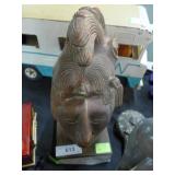 King Lord Pacal Mayan fig. head, head is