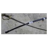 Lion head dress sword