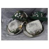 Four German Alpine hats