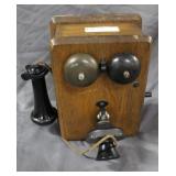 Early 1900s wall phone