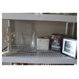 5pcs decor - Fleur de Les, pair acrylic square bow