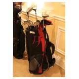 Golf bag with Wilson TourRx clubs