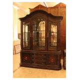 Trump Home Oversized china cabinet 2pc 66" x 42" x