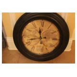Contemporary wall clock24"