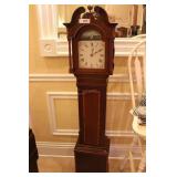 Grandmother clock with Sailing ship with light hou