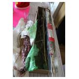 Lighted twig branches