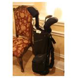 Golf bag with TiMatrix Tour Collection clubs