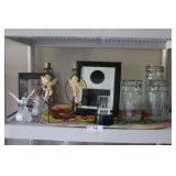 10pcs decor - graduated canisters, Angel candlesti