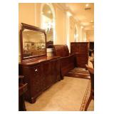 3pc Universal furniture Queen bedroom suite: 13 dr