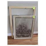 Charcoal still-life signed A Gillson 22.5" x 28.25