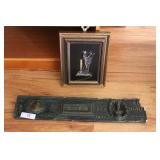 Two Italian style decor PCs: 24"x4.5" & 8.5" x 12"