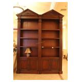 Incredible custom built Four shelf bookcase 90" x