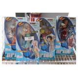 Four Spice Girls in box: SPORTY spice, Baby Spice,