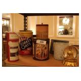 Canisters, Buddha snow globe & frame