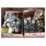 Two boxes light bulbs