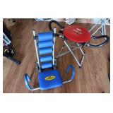 Red Fitness XL & Ab rocket workout machine