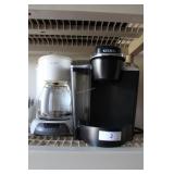 White Mr. Coffee coffee pot & Keurig