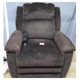 electric recliner brown45"H x 41"W