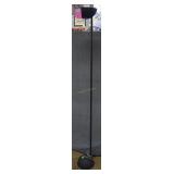 Metal floor pole lamp 70"H