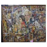 Cole Oil on canvas family in color 48x39 in