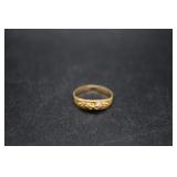 10KT Floral baby ring