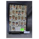 Football player cigarette trading cards & dog