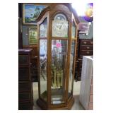 Howard Miller Manuel Grandfather clock, Oak &