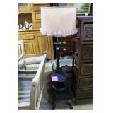 UMCO potbelly stove lamp, missing door,