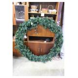 52 in dia lighted Christmas wreath