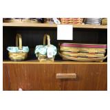 3 Longaberger baskets