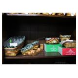 Group of 6 Longaberger baskets 3 tree trimming