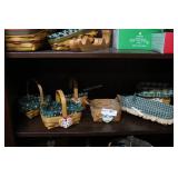 Group of 6 Longaberger baskets