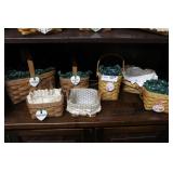 Group of 7 Longaberger baskets Sugar & spice,k
