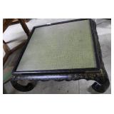 Chinese inlaid coffee table 18" x 45" x 41"
