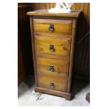 Four drawer ladies lingerie cabinet
