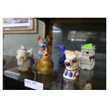 6 Vintage Animal creamers, Japan, U.S.A., good
