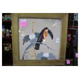 Original Tucan in Bamboo by Ethel Welch, original