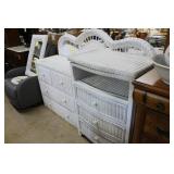 WickerBedroom Suite 4-piece Headboard (46"x62"w)