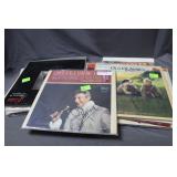 Large autographed record covers: Bette Midler,