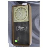 Clock, Miller High Life Beer25"H x 12"W x 4.5"
