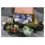 Cast metal napkin ring, sterling warmer, Turkeys,