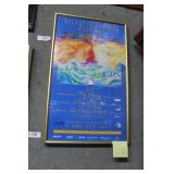 1995 Framed Atlantic Theatre Festival poster Wolfv